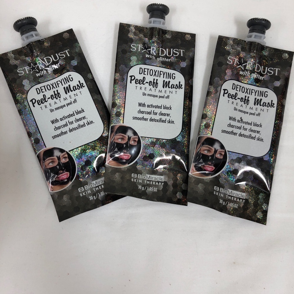 3 - BioMiracle STAR DUST Peel-Off Mask DETOXIFYING